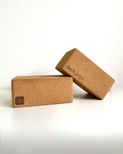 Cork Yoga Block - 2 pack